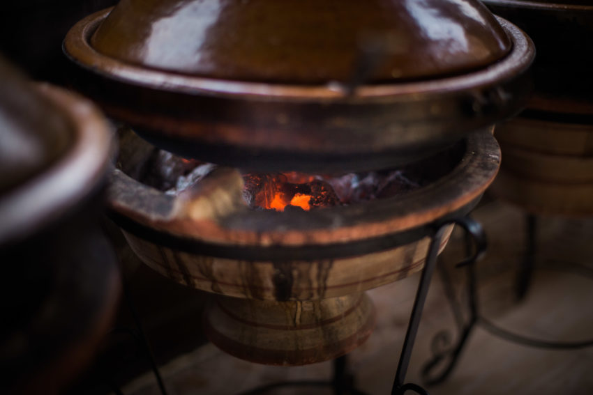 Cooking a Tagine at Surf Star Morocco